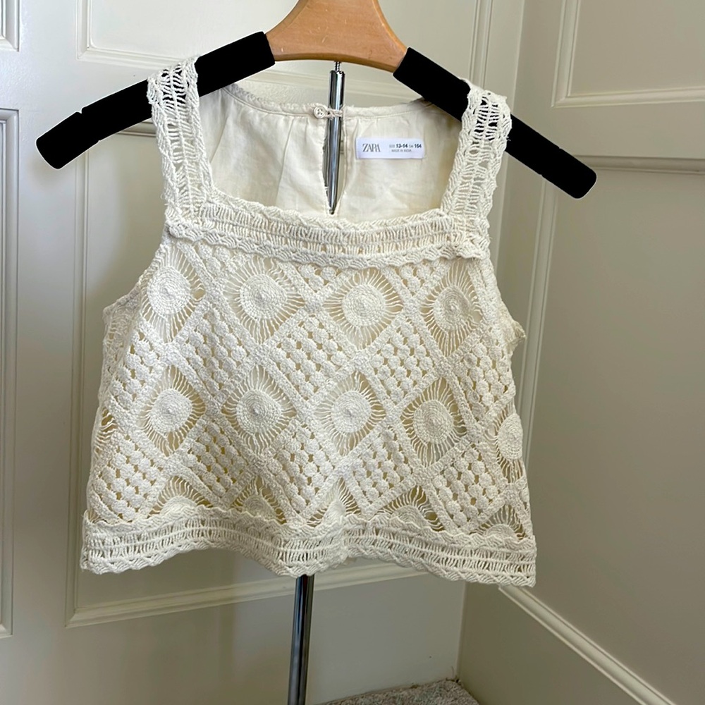 Crochet Cropped Top